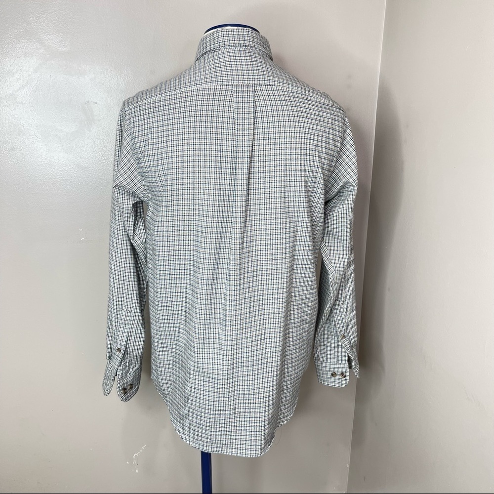 Vintage Mens Casual Plaid Flannel Shirt Size Small - Picture 4 of 16